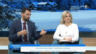 Mysafiri i Mëngjesit  Greta Avdyli 18012021 [upl. by Ecnirp]