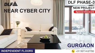 DLF Independent Floors in Phase3 Gurgaon  luxury project near Cyber City  Sample Apartment Tour [upl. by Moreta32]