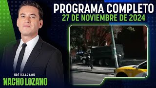 Captan a niño enfrentando un secuestro en Mazatlán  Nacho Lozano  Programa del 27112424 [upl. by Harelda]