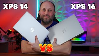 Dell XPS 14 vs 16 Comparison  Size vs Power [upl. by Fulbright]