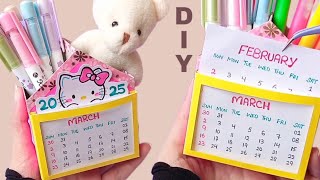 How to make paper Calendar at home  DIY Calendar  Paper Calendar Ideas  Art and Craft with Paper [upl. by Chic]