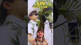 🤠 PESO PLUMA  Ella Baila Sola 👉 SIN AUTOTUNE pesopluma ellabailasola shorts youtubeshorts [upl. by Yssirhc]