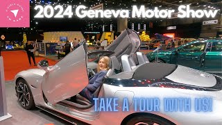 Touring the 2024 Geneva International Motor Show [upl. by Asilat]