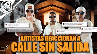 ARTISTAS REACCIONAN a lo nuevo de WISIN con REDIMI2 [upl. by Thay]