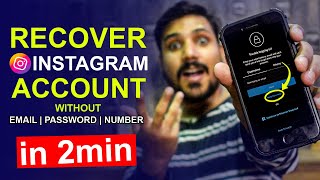 How to Recover Instagram Account Without Email Password And Number  Instagram Account Recovery 2021 [upl. by Ahsatam513]