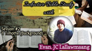 INDUCTIVE BIBLE STUDYIBSSession 2 1 Timothe background [upl. by Saire936]