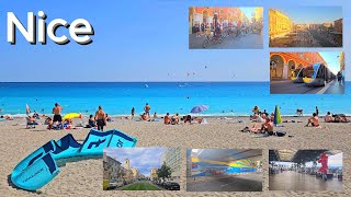 Nice French Riviera Côte dAzur France Ницца Франция Nizza 🇫🇷 4K 60fps 🇫🇷 Nizza ProvenceAlpes [upl. by Fionnula]