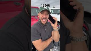 Trading your car in 2020 vs 2024 😂💀 carsalesman dealership cardealership carsales [upl. by Airamesor]