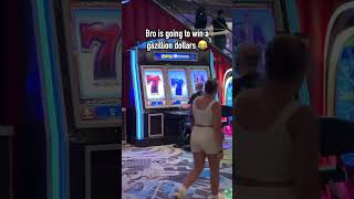 BRO IS GOING TO WIN A GAZILLION DOLLARS casino slots jackpot [upl. by Oskar]