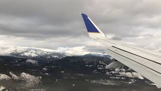 Beautiful Landing in Kalispell  United E175 [upl. by Gabbert]