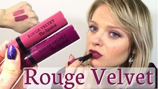 Bourjois Rouge Velvet [upl. by Atiuqam911]