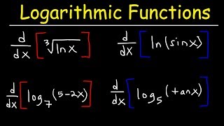 Derivative of Logarithmic Functions [upl. by Assenyl]