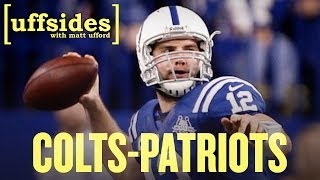 Colts vs Patriots 2014 Uffsides Divisional Round Previews [upl. by Yelsnik624]