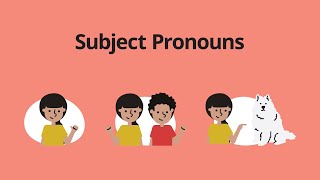 Subject Pronouns – English Grammar Lessons [upl. by Ileana927]