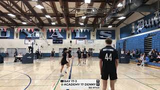 Bay 173 vs Academy 17 Denny [upl. by Thordis255]