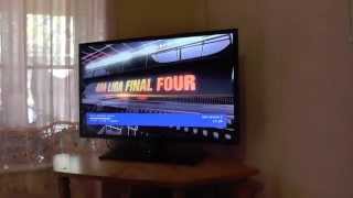 Samsung UE32F5000 Full HD LED TV unboxing and initial setup [upl. by Sontich]