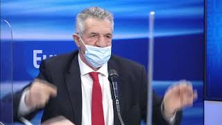 Jean Lassalle dans Europe Soir le 21 janvier 2022 émission intégrale [upl. by Berl]