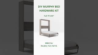 MBK2 fullsize diy murphy wall bed hardware kit home diy murphybed bed [upl. by Cynar]