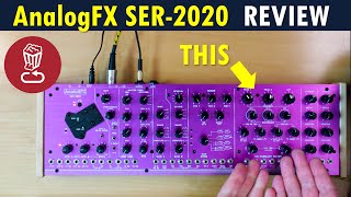 AnalogFX SER2020  The Formant Magic of Twin Peak Filters  Review amp patch ideas [upl. by Appolonia]