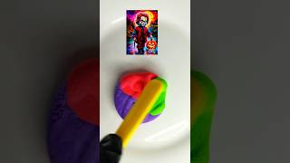 Happy Halloween 🧟colormixing trending halloween monsterhigh shortvideo satisfying [upl. by Htirehc655]