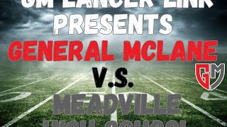 General McLane VS Meadville High School Senior Night [upl. by Renick]