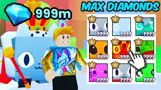 What 999 MILLION MAX DIAMONDS Gets You in Pet Simulator 99 [upl. by Adnyl]