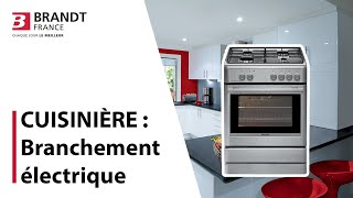 Comment brancher une cuisinière [upl. by Ennayllek]