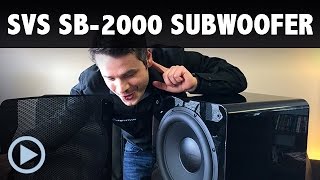 SVS SB2000 Subwoofer Kurzvorstellung  Test [upl. by Merna]