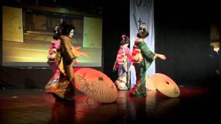 quotGejszaartquot  taniec gejsz shamiseny geisha danceampshamisens [upl. by Fabyola]