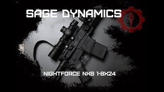 Nightforce NX8 18x24 [upl. by Gusta422]