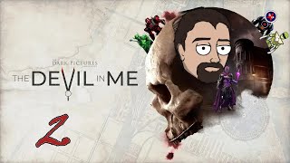 The Devil in Me  Gameplay Highlights with the Crew  Part 2 [upl. by Barby668]