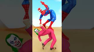 Who is Stronger Spiderman vs Joker Venom Aquaman gta spiderman funnyvideo homemaranha [upl. by Crockett]