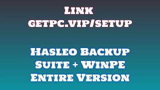 🔸Hasleo Backup Suite  WinPE📸 HOW TO INSTALL 💻PCLAPTOP TUTORIAL 2024 no charge🎮 [upl. by Debbi]