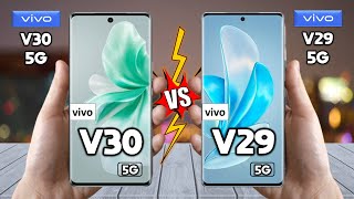 vivo V30 Vs vivo V29  Full Comparison 🔥 Techvs [upl. by Vasileior]