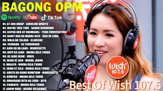 ANGELINE QUINTO 💝 BEST OF WISH 1075 PLAYLIST 2024💕OPM HUGOT LOVE SONGS 2024 [upl. by Aaron]