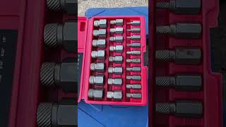 Hexagon socket screw extractor Good tools to share Screw extractor expert [upl. by Gannie]