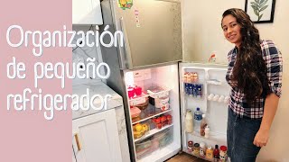 Organización de refrigerador pequeño como organizar refrigerador organizacionylimpieza [upl. by Arahsak476]