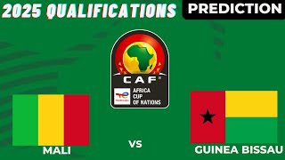 Mali vs Guinea Bissau CAF Africa Nations Cup 2025 Qualifiers Preview Prediction [upl. by Barolet950]