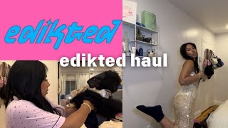 Edikted try on haul [upl. by Pattani]