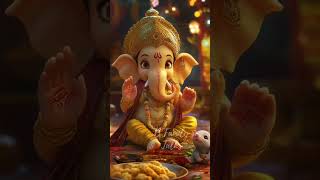 Blessings from Lord Ganesh to all ganeshchaturthi ganesh [upl. by Waddington750]