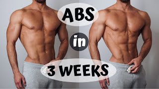 THE BEST ABS WORKOUT  Get ABS in 3 WEEKS  Rowan Row [upl. by Anohsal]