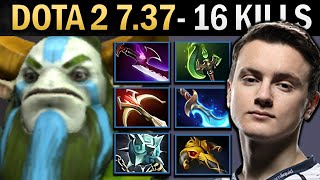 Natures Prophet Gameplay Miracle with Parasma and 16 Kills  Dota 737 [upl. by Tenahs]