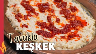 En Pratik Tavuklu Keşkek Tarifi 😋 Elektrikli Akıllı Düdüklü Tencerede 👌🏻 [upl. by Ifen194]