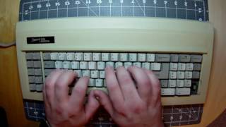 Alps SKCL Sound Test Zenith Data Systems Keyboard [upl. by Acisey]