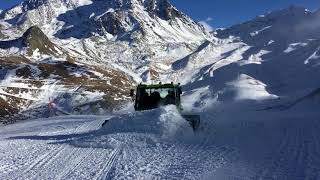 Le 22 Novembre 2018 Val Thorens se prépare pour louverture [upl. by Aramois]