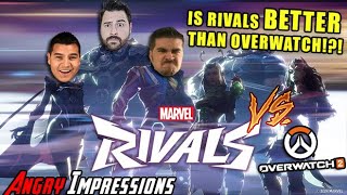 Marvel Rivals is BETTER than Overwatch  Angry Impressions [upl. by Gertruda454]