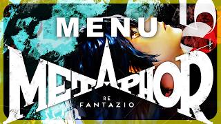 Metaphor ReFantazio stylish menu [upl. by Haidadej]