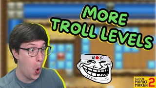 SMM2 Troll Levels amp Super Team Music World [upl. by Stoecker]