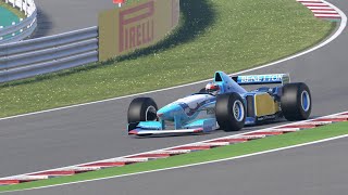 F1® 2020  Suzuka  Benetton B195  Broadcast [upl. by Annairdna]