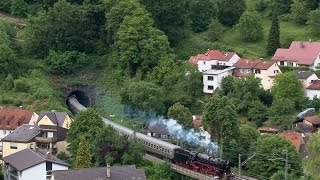 Dampfwolken über Pfalz und Odenwald  Dampfspektakel 2014 [upl. by Trahern]